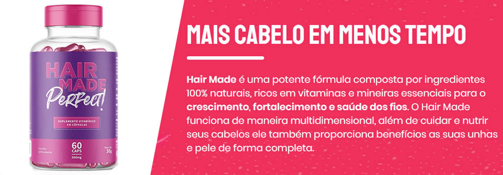 Mais cabelo em menos tempo. Crescer cabelos rápido