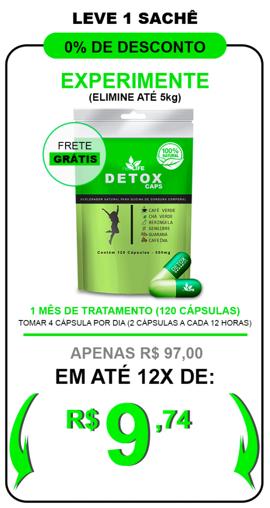 Detox Caps 1 sachê